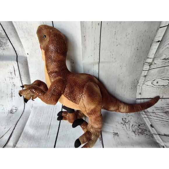 Wild Republic~17 Inch Velociraptor Plush Dinosaur~Stuffed Toy Animal - Picture 6 of 11